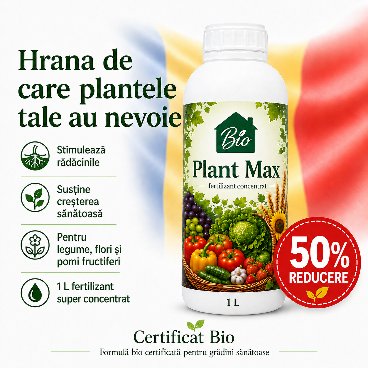 Biostimulator concentrat - Plant Max™