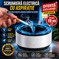 Scrumieră electrică cu aspirație
