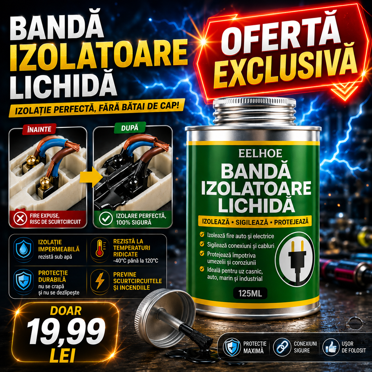 Bandă izolatoare lichidă!